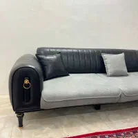 فروش مبل L شرکتی در حد نو نصف فیمت|مبلمان خانگی و میز عسلی|تهران, امجدیه (خاقانی)|دیوار