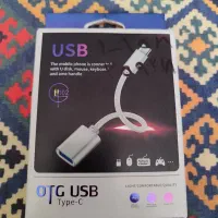 کابل otg تایپ‌سی بهمراه usb64GB