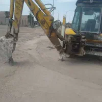 شفته ریزی .گودبرداری .مسطح کردن زمین