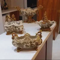 ظروف دکوری سرویس پذیرایی زیرخاکی زیر خاکی|صنایع دستی و سایر لوازم تزئینی|کرج, فاز ۳ مهرشهر|دیوار