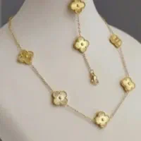 دستبند وگردنبند رنگ ثابت ژوپینگ ونکلیف نونو