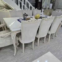 مبل ست کامل با میز نهار خوری ۸ نفره|مبلمان خانگی و میز عسلی|کیش, |دیوار