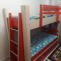 تخت خواب دو طبقه|تخت و سرویس خواب|تهران, شهرک آزادی|دیوار