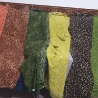 پارچه پفکی خوش رنگ