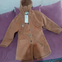 پالتو دخترانه پولاری نو با اتیکت سایز M (تک و جفتی