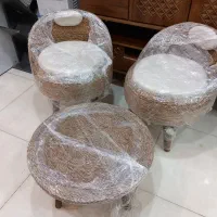 ست دونفره حصیری|میز و صندلی غذاخوری|بوشهر, |دیوار