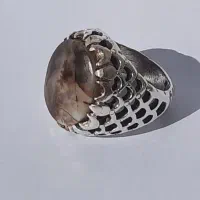 انگشتر شجر نقره|جواهرات|زرند, |دیوار