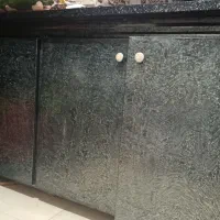 کابینت فلزی چهار درب کاملا سالم