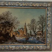 تابلو دست بافت تبریز