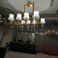 لوستر و جا شمعی دیوار کوب