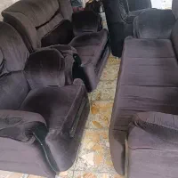 مبل راحتی هفت نفرهبا میزوسط وچهارتا عسلی