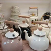 کتری لعابی|قوری، کتری، قهوه‌ساز دستی|تهران, تهرانسر مرکزی|دیوار