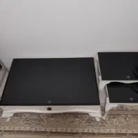 میز جلو مبلی و 2 تا عسلی در حد نو|مبلمان خانگی و میز عسلی|سرپل ذهاب, |دیوار