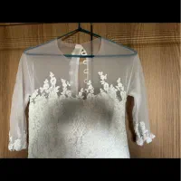 لباس عروس اروپایی مزون دوز سایز ۳۶/۳۸