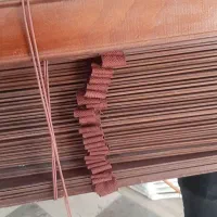 پرده زبرا چوبی