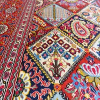 جفت قالیچه دستباف  کرک قم اعلا مناسب سرمایه گذاری|فرش|تهران, بازار|دیوار