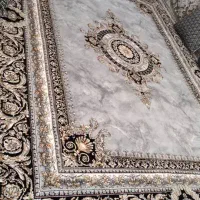 چهار تخته فرش ۹متری ورساچ هزار شانه  طلا کوب