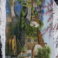 دوتخته تابلو فرش دستبافت نو|تابلو فرش|سنندج, |دیوار