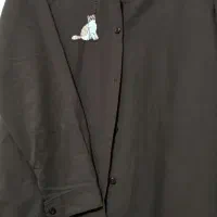 شومیز قهوه ای ترند