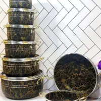 قابلمه ۱۴پارچه سنگی ارسال رایگان اردبیل|ظروف پخت‌وپز|اردبیل, |دیوار