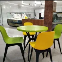 میزو صندلی Ava00مخصوص فضای باز|میز و صندلی غذاخوری|لاهیجان, شیشه گران|دیوار