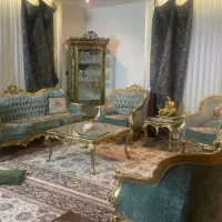 مبل سلطنتی ۹ نفره و میزناهارخوری|مبلمان خانگی و میز عسلی|مشهد, سعد آباد|دیوار