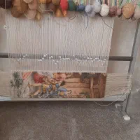 تابلو فرش نیمه کاره