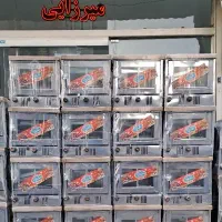 فروش ویژه قیمت عمده تنور گازی استیل دو شعله فرگازی