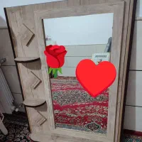 آینه بزرگ و دکور