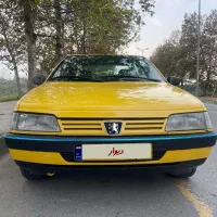 پژو زرد خطی ۴۰۵ درحدصفر