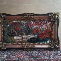 تابلو فرش بسیار تمیز و سالم