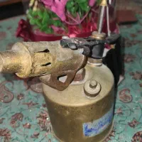 چراغ نفتی کوره ای عتیقه ساخت سوئد