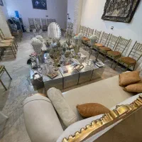 سفره عقد کریستال آلومینیوم رنگ کروم آینه مطبق باکس|دفتر کار|تهران, شهران جنوبی|دیوار