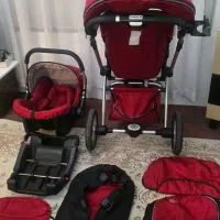 ست کالسکه و کریر گود بیبیEU|کالسکه و لوازم جانبی|تهران, خواجه نظام الملک|دیوار