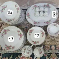 سرویس چینی گل سرخی