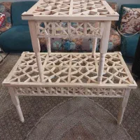 گره چینی شبکه عسلی جلو مبلی