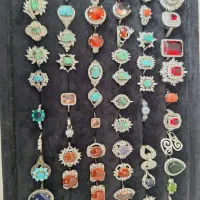 سینی انگشتر نقره