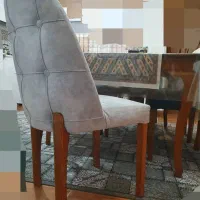 میزغذاخوری ۶نفره|میز و صندلی غذاخوری|چالوس, |دیوار