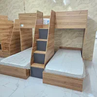تخت ۳ طبقه یکنفره ۲۰۰*۹۰|تخت و صندلی بچه|اهواز, دغاغله|دیوار