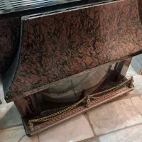 بخاری گازی طرح شومینه