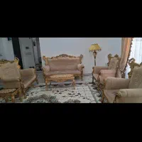 مبل هفت نفره،میز نهار خوری ۶ نفره،میز تی وی،بوفه