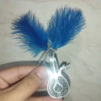 آویز مدل تیغه با پر