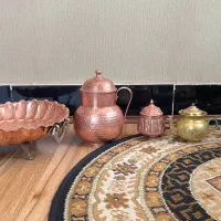 ظروف مسی قدیمی و وزن دار