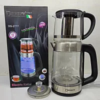 عتیقه چای ساز روهمی دسینی پیرکس چایساز خشک