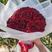 دسته گل و باکس گلهای ربانی