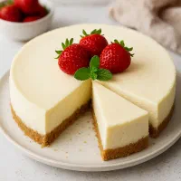 چیز کیک های خانگی تازه و خوشمزه