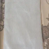 پرده لمه دار توری هفت رنگ|پرده، رانر، رومیزی|نسیمشهر, |دیوار