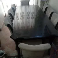 میزوصندلی ۸نفره ناهارخوری چوبی