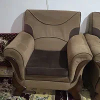 مبل ۷ نفره به همراه میز|مبلمان خانگی و میز عسلی|تاکستان, |دیوار