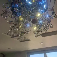 لوستر و استند و دیوارکوب گل رز